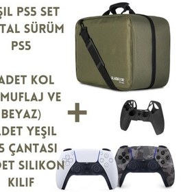 Resim Sony Playstation 5 Slim CD'li 1 TB YD + 2 Kol + Çanta 