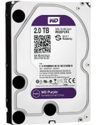 Resim Wd 2Tb Purple 3,5" 64Mb 5400Rpm Wd20Purz Harddisk Western Digital