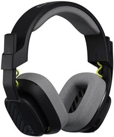 Resim Logitech ASTRO A10 oyun kulaklığı, Gen 2 kablolu kulaklık, kulak üstü oyun kulaklığı, hafif ve sağlam, kolay açılır kapanır mikrofon, 32 mm sürücü, PS5, PS4, Nintendo Switch, PC için, siyah 