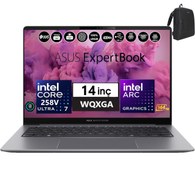 Resim Asus Expertbook P5405CSA-WI7321TBS0D Intel Ultra 7 258V Aı 32GB 2tb SSD Arc 140V WINDOWS11PRO 14\ Wqxga 400NIT IPS Taşınabilir Bilgisayar WI7321TBS0D09+ZETTAÇANTA 