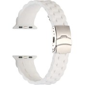 Resim Watch 7 41mm KRD-72 Uyumlu Zore Kordon-Beyaz 