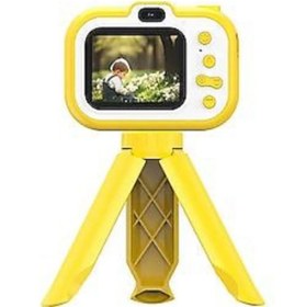 Resim DigiMonster Dijital Fotoğraf Makinesi Çocuk Mini 1080p Hd Kamera Selfie Tripotlu Harika Çocuk Hediyesi 
