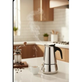 Resim URZ Espresso Maker (Moka Pot) 4 ve 6 Fincan 