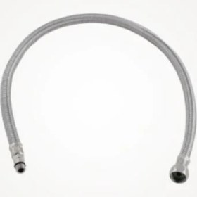 Resim Feyza Yapı Batarya Flex Hortum Paslanmaz Çelik 3/8-M10 Kısa Uç 2 Adet 