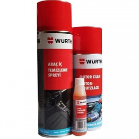 Resim Würth Araç Içi Köpük+motor Koruma Cilası+cam Sabunu 