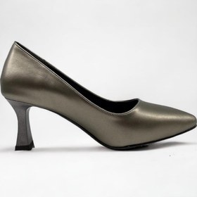 Resim MASSİMA Massima 9536 Platin Stiletto Ayakkabı 