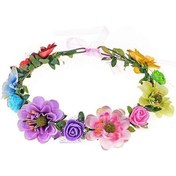 Resim Springsun Gül Taçlı Düğün Aksesuarı - Ayarlanabilir Kurdeleli Şık Ve Dayanıklı Ev Dekorasyonu 