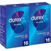 Resim Durex Klasik Prezervatif 16X2'LI 