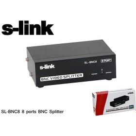 Resim S-Link Sl-BNC8 8 Port BNC Splitter 