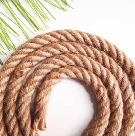 Resim izmir Bitpazarı 5 mm , 10 Metre Jut Halat Ip Kendir Ip Hasır Ip 