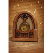 Resim Nns NS-7061 Bs Nostaljik Taşınabilir Radyo 
