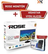 Resim 22" 55 Ekran Karavan - Tekne - Yat LCD Monitör Tv ve Highstar Dahili Wifili Uydu Alıcısı 