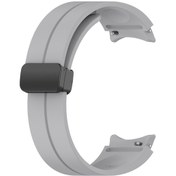 Resim Ensueno Galaxy Watch 4 40mm Uyumlu Krd-84 Uyumlu Kordon-gri 