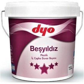 Resim Dyo Beşyıldız Plastik Beyaz 3,5 Kg 