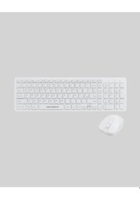 Resim Mey İthalat Ergonomik Kablosuz Klavye Mouse Takımı - Tam Boy, Sessiz Ve Güvenilir 