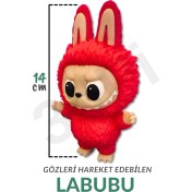 Resim 3dPi Creative | Gözleri Hareket Edebilen Labubu Figürü - 14CM Boyunda - Sürpriz Renklerde 