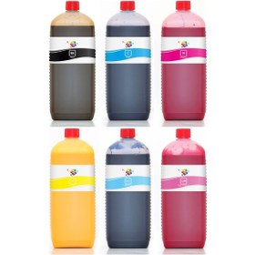 Resim QC Epson L805 Uyumlu Süblimasyon Mürekkep Seti 1000ml 6 Renk 