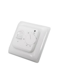 Resim Mekanik Yerden Isıtma Termostatı - 230v, 16a, 5-40 C, Sensörlü, Kolay Kurulum 