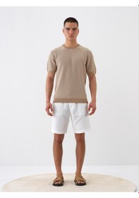 Resim Xint Camel Doğal Dökümlü Regular Fit Kazak 801855 