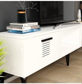 Resim Assimo Tv Sehpası Alt Modül Beyaz-beyaz Beyaz-beyaz 