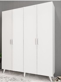 Resim Sedef Portmanto Vestiyer -Beyaz - 180 cm 