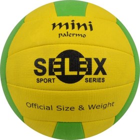Resim Selex Palermo Mini 4 No Voleybol Topu Yeşil/Sarı 