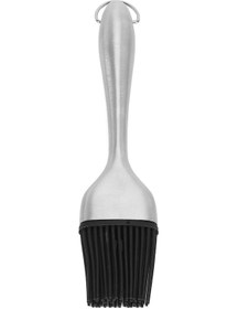 Resim Jeehugo Güvenli Silikon Fırça, Paslanmaz Çelik Saplı, Isıya Dayanıklı, Mutfak Fırında Ve Barbeküde Soya Sosu, Yağlı Malzeme Uygulayıcı, Temizlenmesi Kolay, Taşınabilir Ve Konforlu Kullanim Çok Renkli 