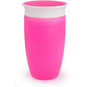 Resim Munchkin Mucize 360° Alıştırma Bardağı 12 ay+ 296 ml Pembe 