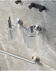 Resim Tecno Diş Fırçalık - Krom Krom 