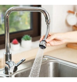 Resim Sinerjim Hortumlu Esnek Su Tasarruflu 2 Modlu Musluk Başlığı 