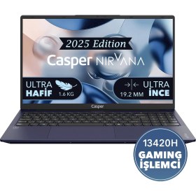 Resim Casper Nirvana X600 i5-13420H 8GB 2TB SSD 15.6" W11H Laptop X600.1342-8X00A-M-F 