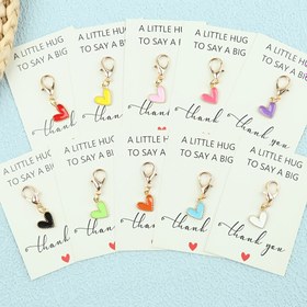 Resim 10 adet Altın Alaşımlı Kalp Anahtarlıkları - Dayanıklı Çinko Alaşımlı Karides Tokası, Kalp Şeklinde Kolye - Öğretmenler, Anneler, Kız Arkadaşlar, En İyi Arkadaşlar için Düşünceli Hediye - Doğum Günü, Noel, Öğretmenler Günü, Mezuniyet, Sevgililer Günü, Öğretmenler İçin Teşekkür Hediyeleri, Arkadaşlık Hediyeleri, Zarif Aksesuar, Kalite El Sanatları, En İyi Noel İçin, Şükran Günü İçin Mükemmel 