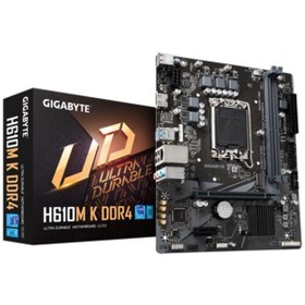 Resim GIGABYTE H610M-K DDR4 3200MHZ 1XHDMI 1XM.2 USB 3.2 MATX 1700P (12. / 13. VE 14. NESİL İŞLEMCİ UYUMLU) GIGABYTE H610M-K DDR4 3200MHZ 1XHDMI 1XM.2 USB 3.2 MATX 1700P (12. / 13. VE 14. NESİL İŞLEMCİ UYUMLU...