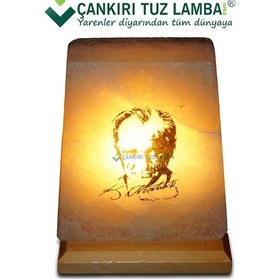 Resim Çankırı Tuz Lamba'dan Kemal Atatürk Baskılı Tuz Lamba 