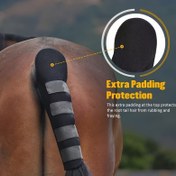 Resim Atçılık Anti-Sivrisinek ve Anti-İade Nilon Kuyruk Kapakları - At Ekipmanları için Dayanıklı, Ayarlanabilir Askılar, Kauçuk Malzeme, Çok Renkli Seçenekler (Siyah/Kırmızı/Mavi) - Atçılık Sporları ve Açık Hava Aktiviteleri için İdeal, At Aksesuarları 