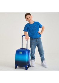 Resim Coral High Kids Lacivert Mavi Renk Geçişli Çocuk Valizi 16736 