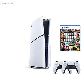 Resim Sony Playstation 5 1 Tb Slim CD Edition Oyun Konsolu + 2. Ps5 Kolu + Fc 25 Oyunu 