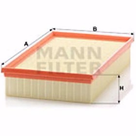 Resim Vw Transporter V 2.0 Tdi 4Motion 2003-2015 Mann Hava Filtresi 