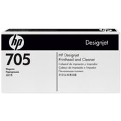 Resim HP 705 Cd955a Kırmızı Orjinal Baskı Kafası Ve Temizleyici Designjet 5100 