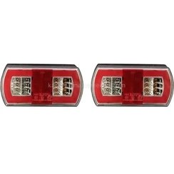 Resim Shuıvan LED Römork Stop Lambası Uzun Tip 12V - 2'li Set 