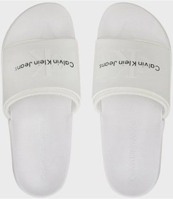 Resim Calvin Klein Calvın Kleın Erkek Terlik Ym0ym00361-ybr Ym0ym00361-ybr Beyaz 