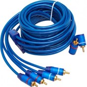 Resim PM-425 2 RCA ERKEK + 4 RCA ERKEK SASELİ 5 METRE MAVİ KABLO POWERMASTER PM-425 2 RCA ERKEK + 4 RCA ERKEK SASELİ 5 METRE MAVİ KABLO POWERMASTER