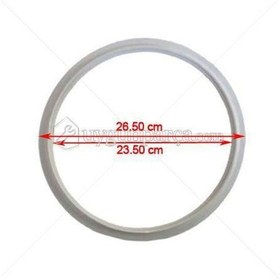 Resim Termo Düdüklü Tencere Lastiği - 7.8 L Alüminyum Tencere 