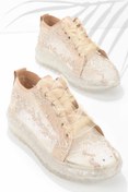 Resim Bambi Camel Dantel Kadın Sneaker K01671640313 