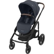Resim Maxi Cosi Plaza+ Ekstra Portbebeli Seyahat Sistem Olabilen Tek Elle Katlanabilen Doğumdan Itibaren Kullanılabilen Bebek Arabası Essential Graphite 