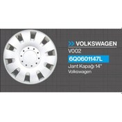 Resim Volkswagen 14" Jant Kapağı Takımı 4 Adet 6q0601147l 