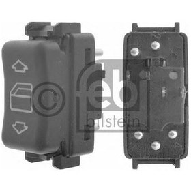 Resim FEBI 18307 W124 201 1985-1995 Cam Açma Düğmesi Ön Sol 