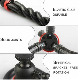 Resim Dymax Esnek Ahtapod Tripod Gorillapod Dslr Gopro Cep Telefonu Kamera Tutucu 