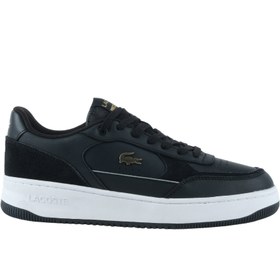 Resim Lacoste L001 Ace Erkek Siyah Spor Ayakkabı (751SMA0130.312) 