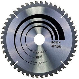Resim Bosch 2608640430 Optiline Wood 210 x 30 MM 48 Diş Daire Testere Bıçağı 